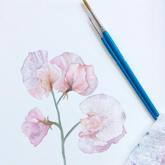 3/6 | Intro to Botanical Watercolor: Celebrating Women