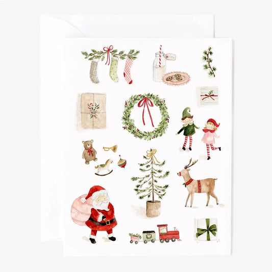 Santa's Workshop Notecard Set
