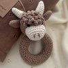 Highland Cow Rattle