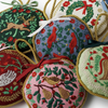 Christmastide Embroidered Ornament