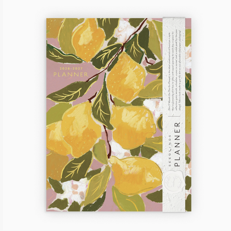 2025 - 2026 Lemons Seedlings On the Go Planner
