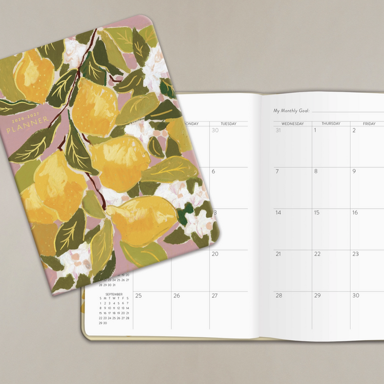 2025 - 2026 Lemons Seedlings On the Go Planner