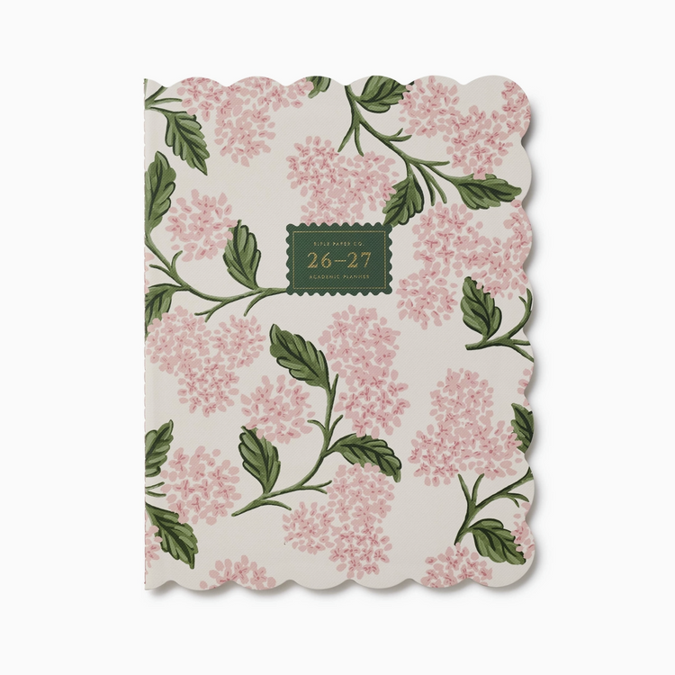 Pink Hydrangea Academic Planner