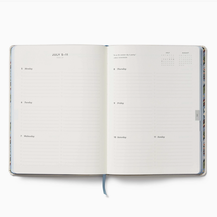 2027 Heritage Sampler 12-Month Bookbound Planner