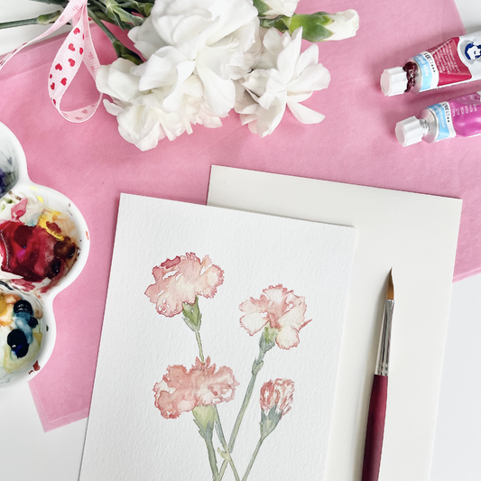 2/13 | Intro to Botanical Watercolor: Valentines Card Making