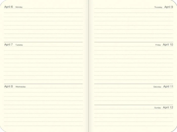Birds Weekly Planner