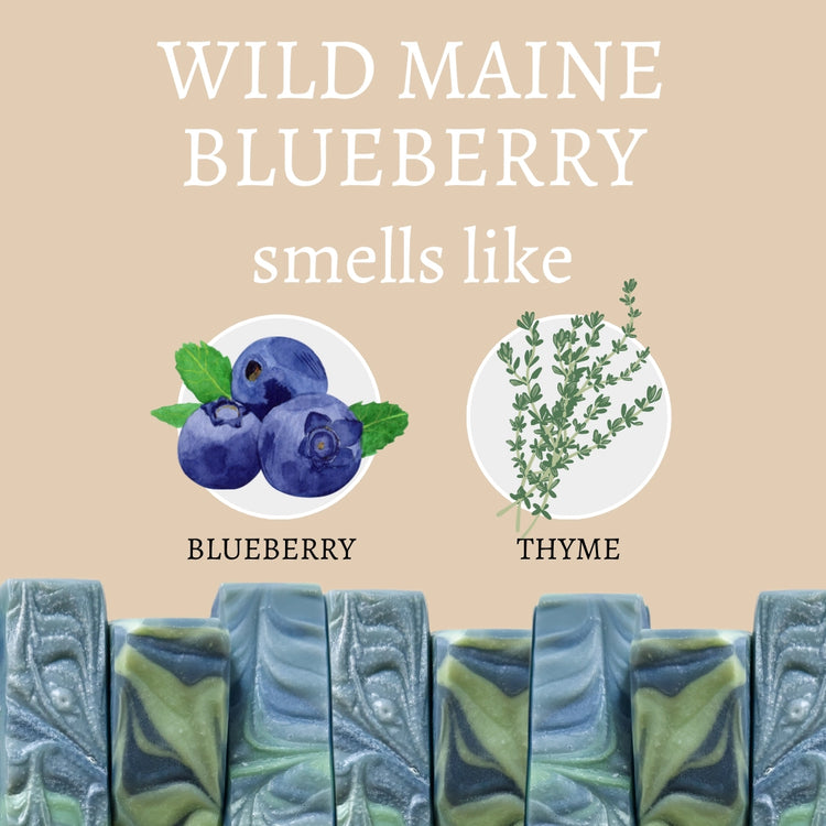 Wild Maine Blueberry Soap