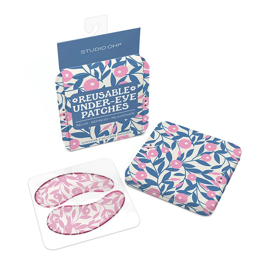 Blushing Dahlias Reusable Under-Eye Patches