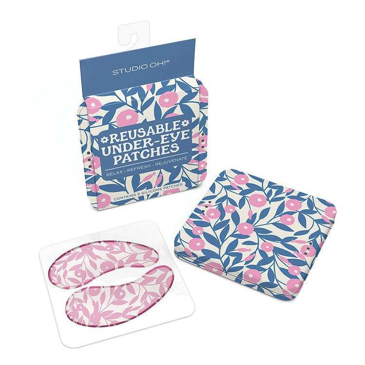 Blushing Dahlias Reusable Under-Eye Patches