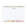 Book Lover's Wall Calendar