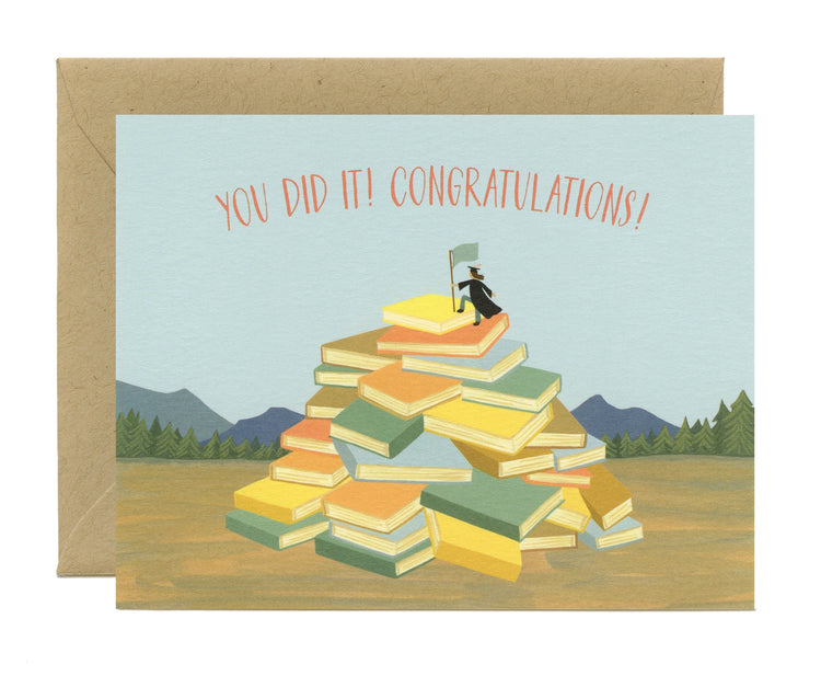 Book Mountain Graduation