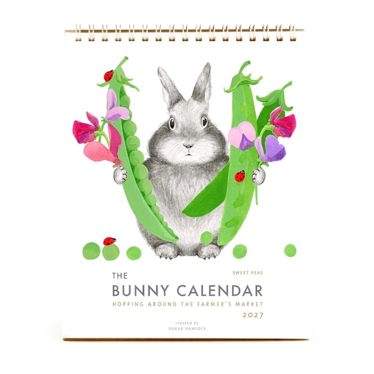 2027 Bunny Calendar - Farmer's Market