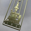 Cathedral Candlestick Brass Bookmark