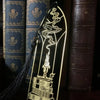 Cathedral Candlestick Brass Bookmark