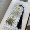 Cathedral Candlestick Brass Bookmark