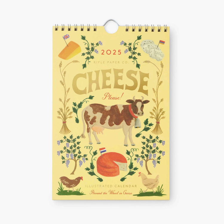 2025 Cheese Calendar