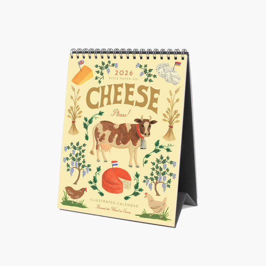 2026 Cheese Desk Calendar
