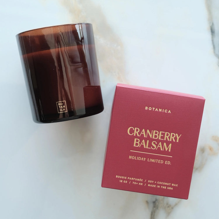Cranberry Balsam Candle