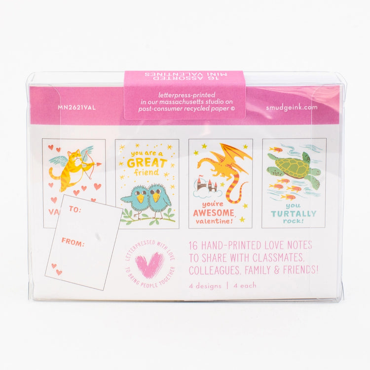 Mini Critter Valentines Boxed Set