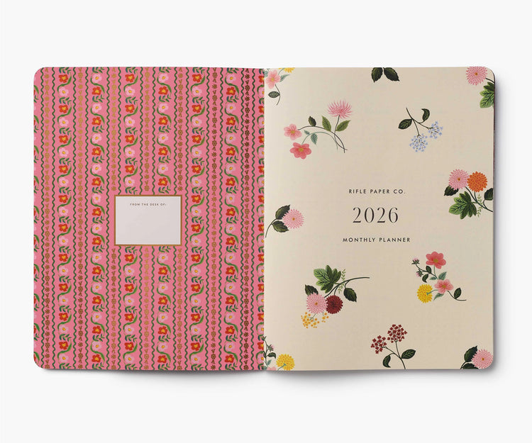 2026 Dahlia Softcover Planner