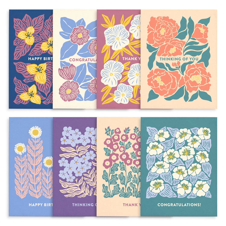 Flower Garden All Occasion Boxed Cards