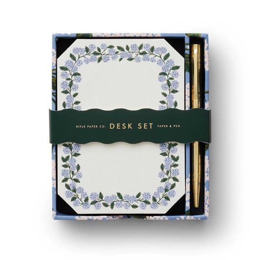 Hydrangea Note Writing Set