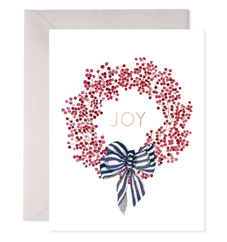 Red Berry Wreath Joy - Boxed Set
