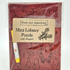 Mini Wooden Lobster Puzzle