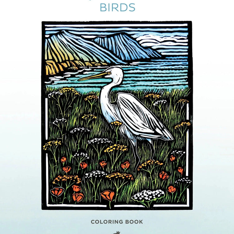 Molly Hashimoto: Birds Coloring Book