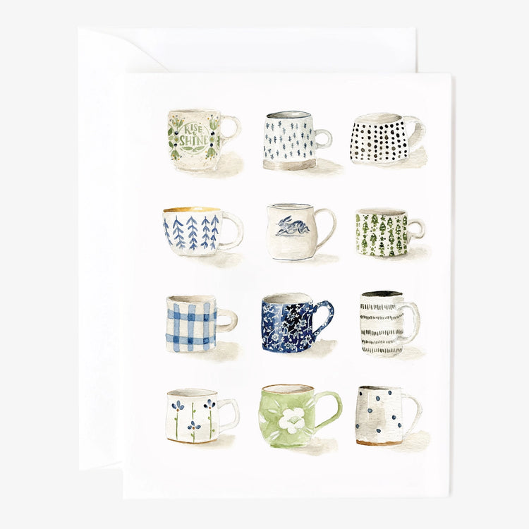 Mugs Notecards Set