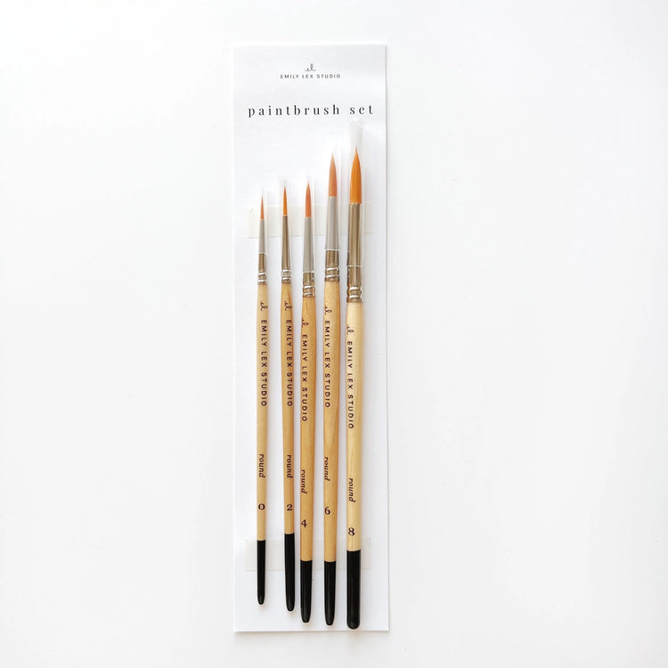 Watercolor Brush Set