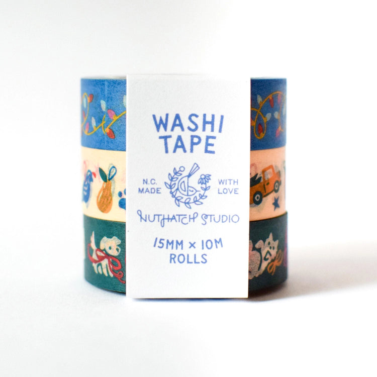 Merry Pets Washi Tape Set