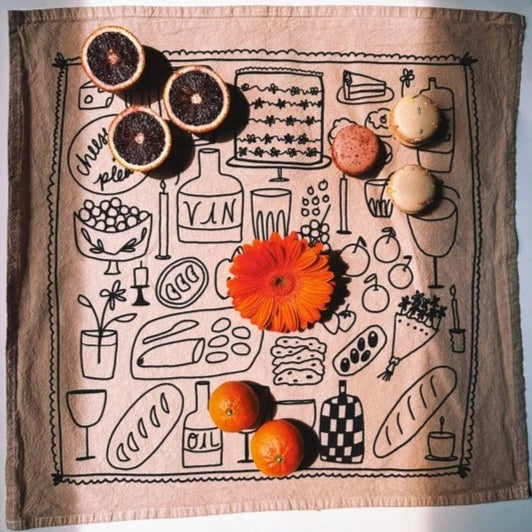 Shop for Handmade Rustic linen dish towels at the Burncoat Center for Arts  and Wellness.