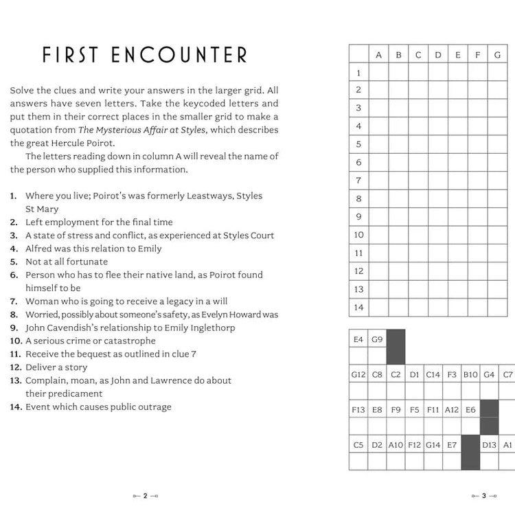 The Official Poirot Puzzle Book