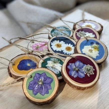 Pressed Flower Ornament