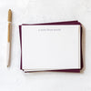 P.S. Letterpress Stationery - Casual Case