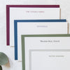 P.S. Letterpress Stationery - Classic Block