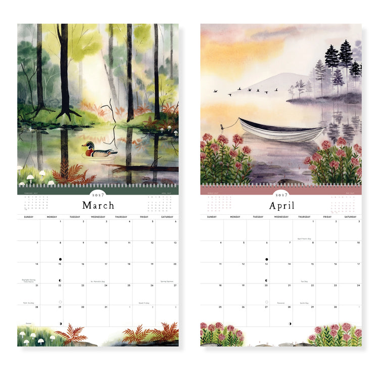 Quiet Earth Wall Calendar