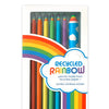Rainbow Pencil & Eraser Set