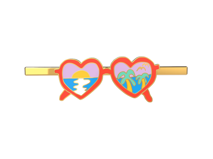 Heart Shades Hairpin