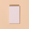 Pink Shells Letterpress Pocket-Size Spiral Notebook