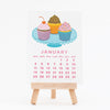 2026 Sweet Treats Desk Calendar