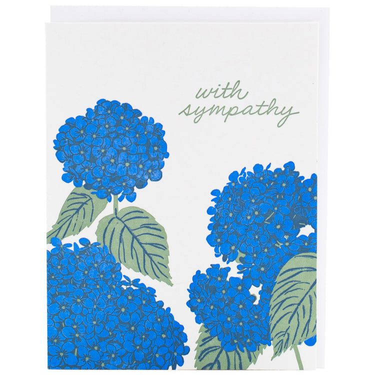 Blue Hydrangea Sympathy