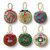 Christmastide Embroidered Ornament
