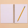 Rainbow Trout Letterpress Spiral Notebook