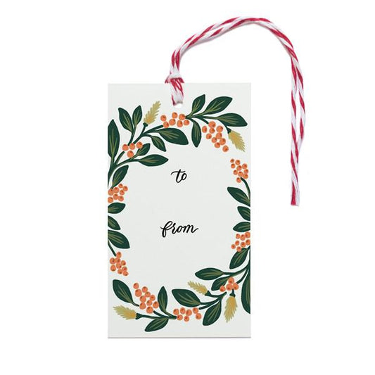 Holiday Vines Gift Tags