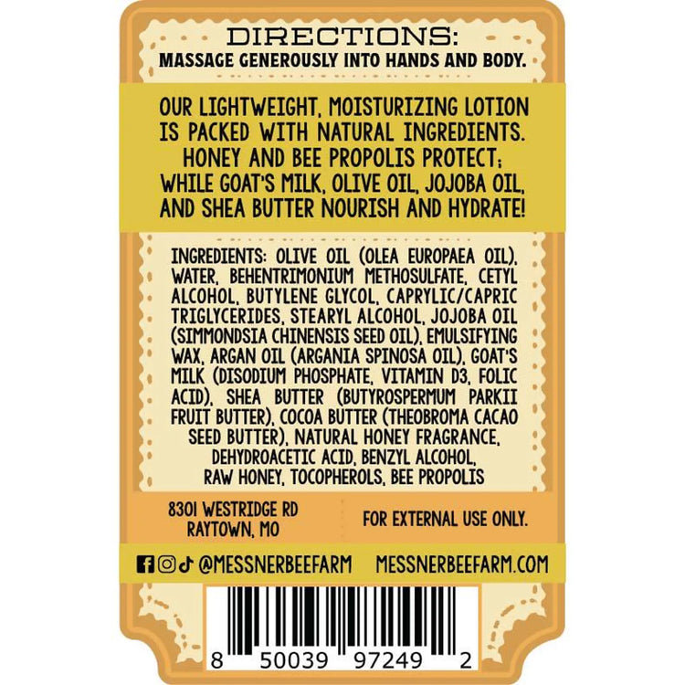 Wildflower Honey Lotion