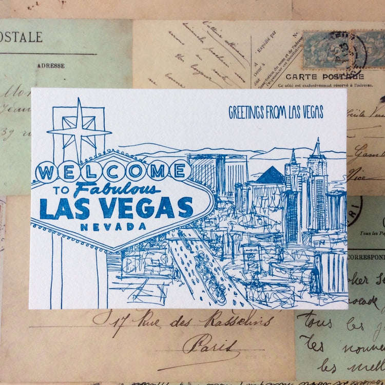 Las Vegas Postcard Pack