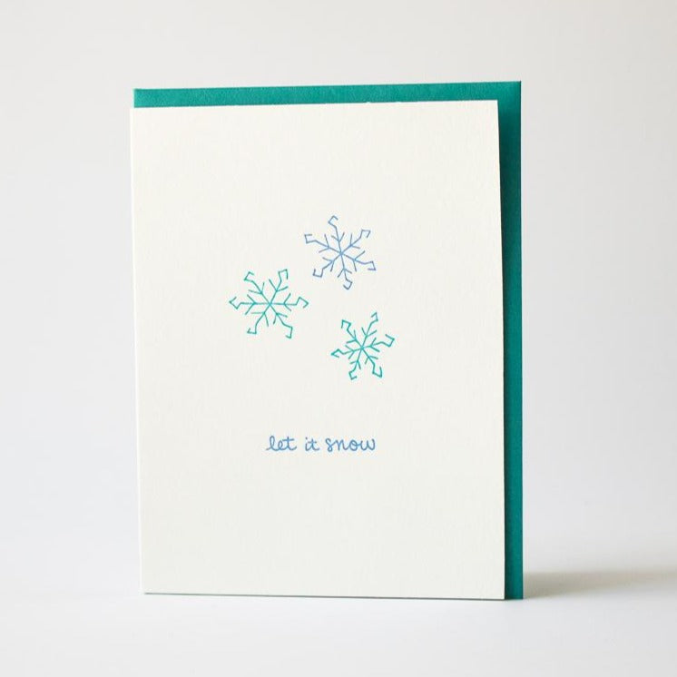 Let it Snow Holiday Cards and Boxes