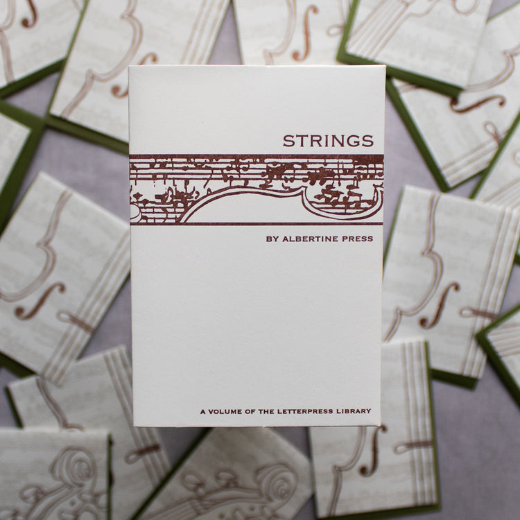 Strings Letterpress Library